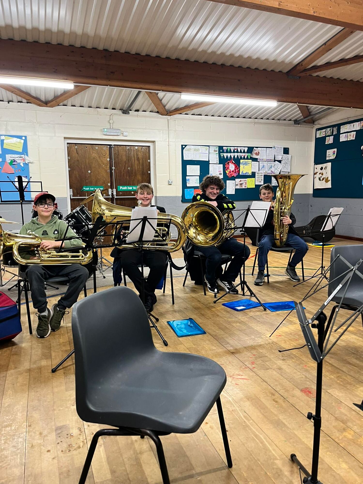 Lions Brass 4 Youth band performance